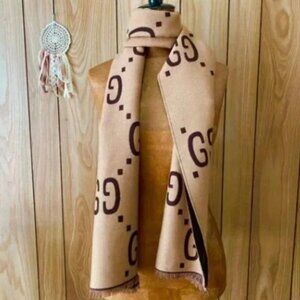 Gucci Wool and Silk Scarf